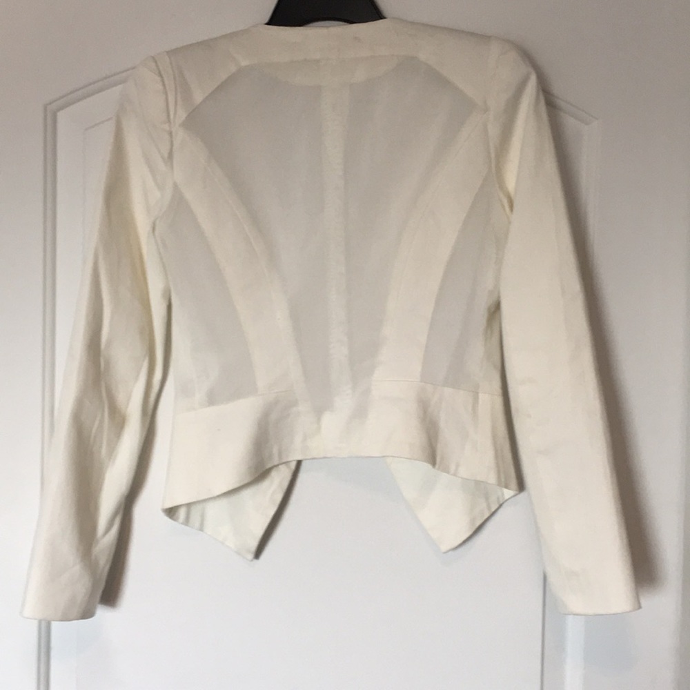 Ivory structured blazer - Picture 4 of 7